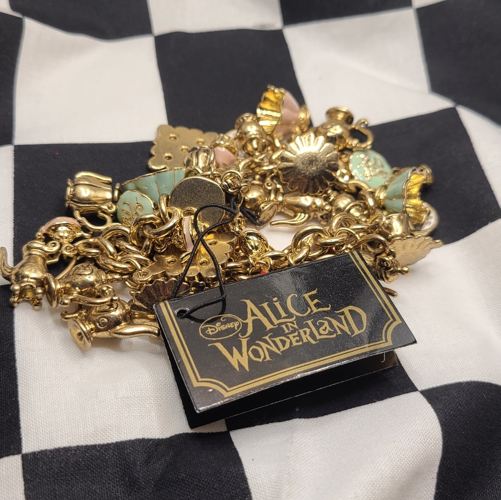 Alice in Wonderland Charm Bracelet